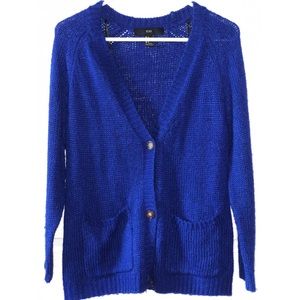 Royal blue cardigan SIZE SMALL